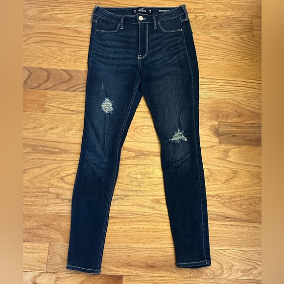 Hollister Dark Wash Jean Legging - Picture 2 of 5